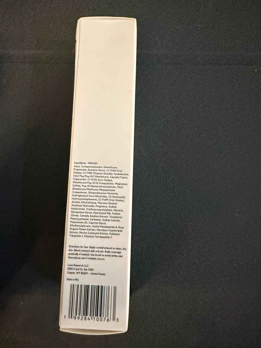 LUXE FOUNDATION COLOR CHANGING 30 ml SKIN-TONE ADJUSTING MAKEUP MEDIUM SEALED